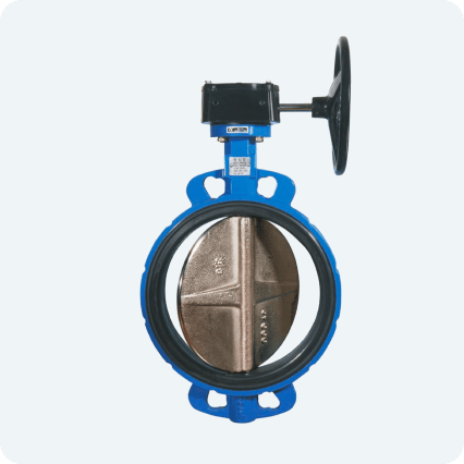 Vàlvulas mariposa tipo wafer, TRIM:HD/AI OP. ENG 150 CWP Marca RUD FIG. 550-111 de 20"