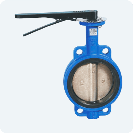 Válvulas mariposa tipo wafer, TRIM:HD/ OP. Palanca 150 CWP Marca RUD FIG. 550-100 de 10"