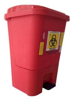 Cesto con pedal para residuos peligrosos biologico infeccioses Mod. SB 8513AM