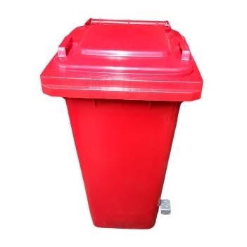 Cesto Polietileno alta densidad con tapa y ruedas 240 Lt Mod. CLT 240 con pedal