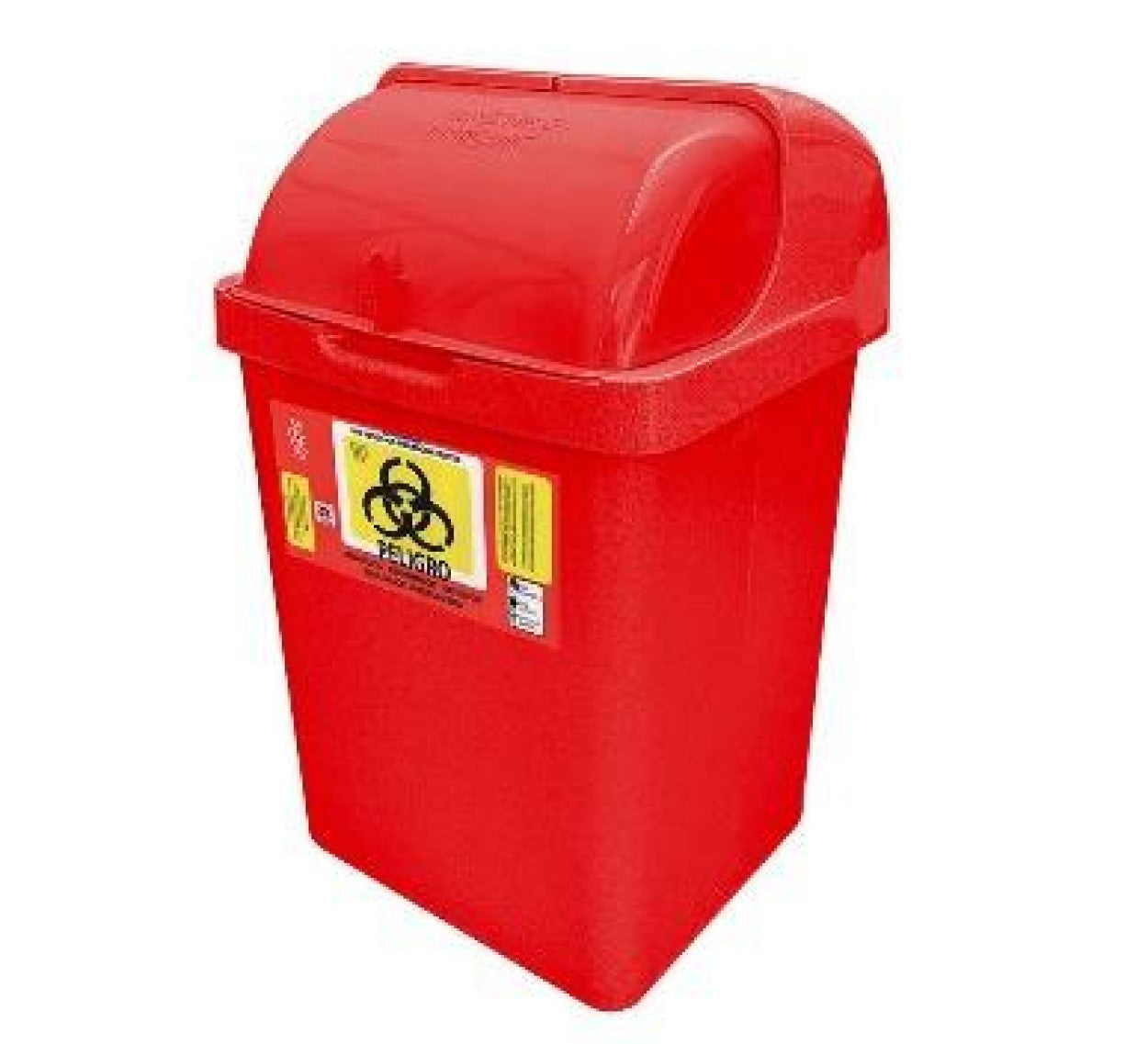 Cesto de tapa cortina con capacidad para 30 litros Modelo 8049 RPBI