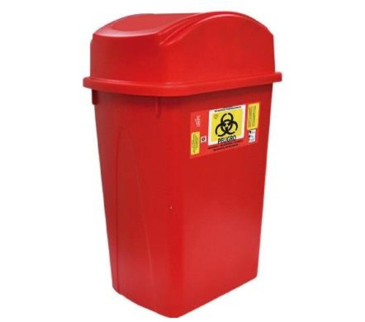 Contenedor de tapa balancin lateral para 65 Lt Modelo 8109 RPBI