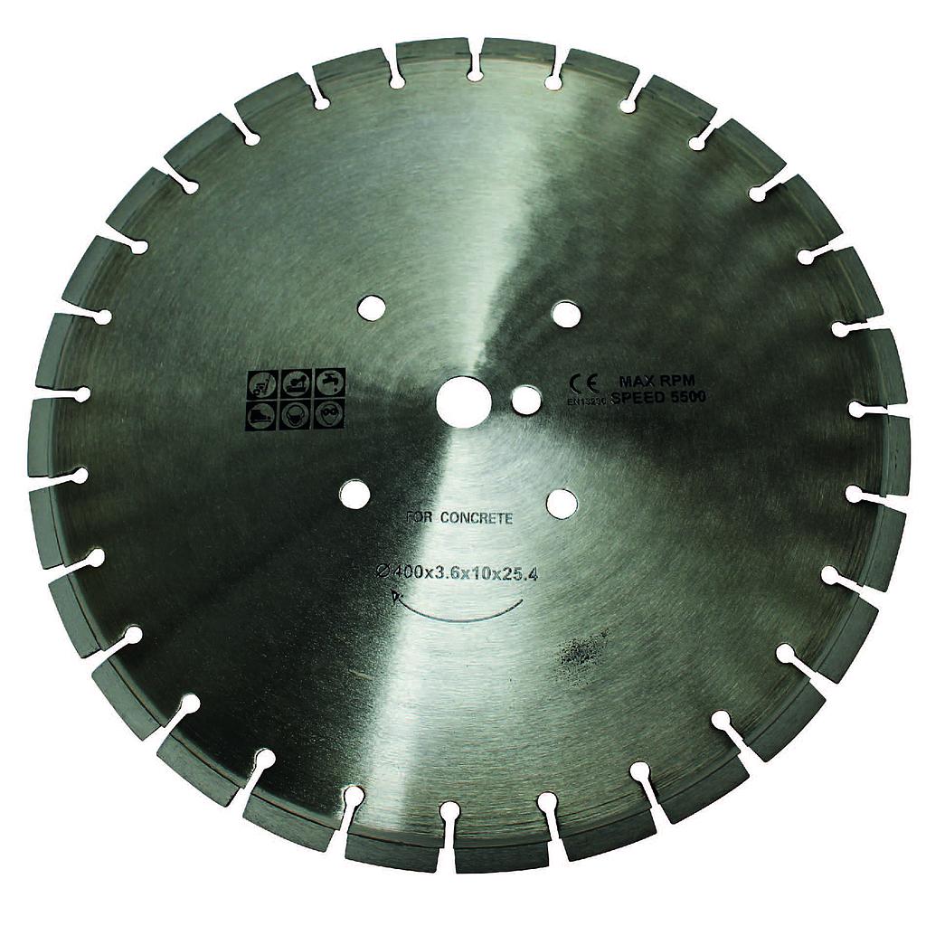 Disco corte diamante para concreto 16 pulgadas