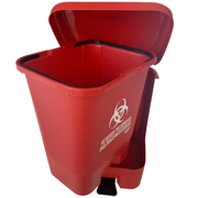 Cesto con pedal para residuos peligrosos biologico infeccioses Mod. SB 8513AM - Bioaplicaciones