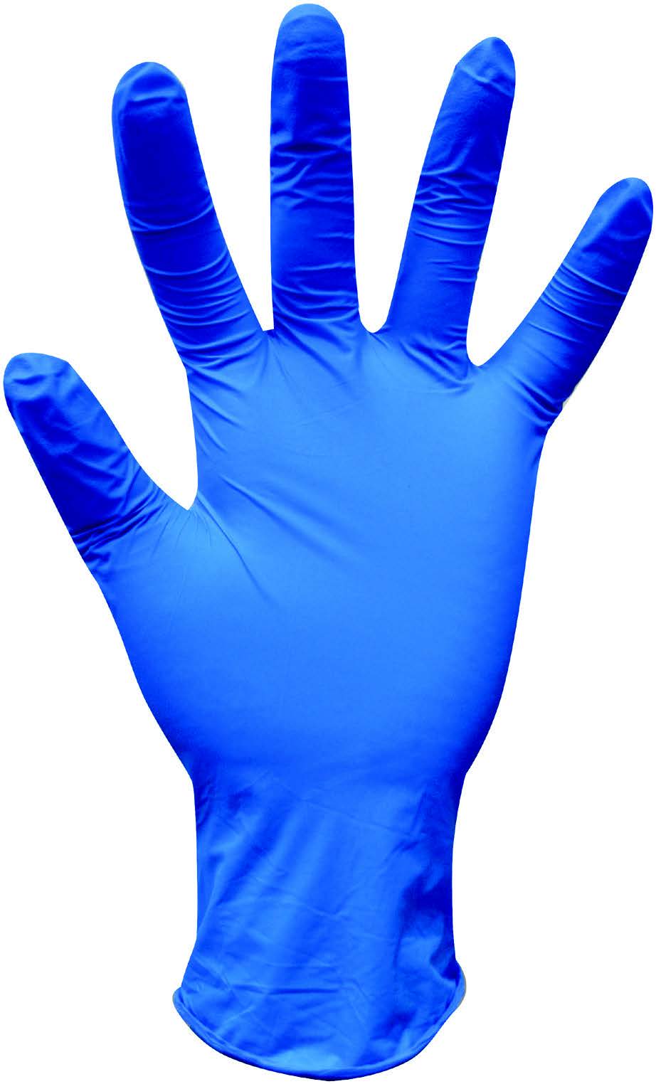 GUANTES DESECHABLES DE NITRILO 4 Mil Caja x 1000 pzas