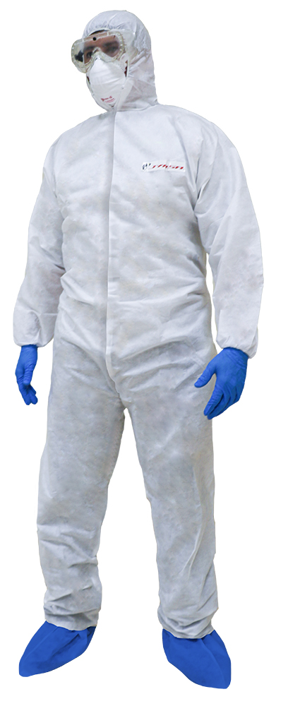 COVERALL DESECHABLE DIKEN - TRAJE DE AISLAMIENTO - Caja 15 piezas - Bioaplicaciones