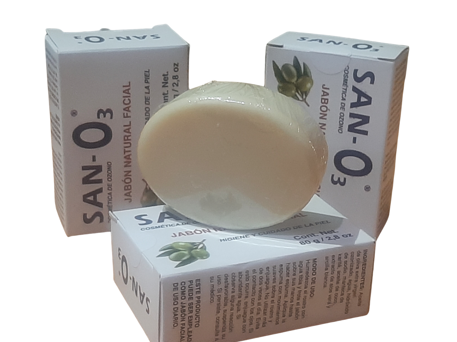 Jabón facial ozonizado SAN-O3