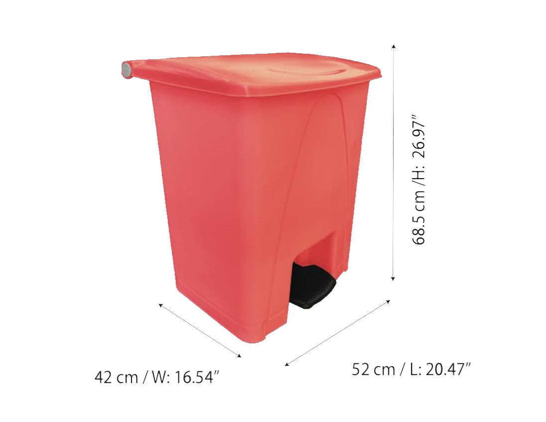 Cesto con pedal RPBI 80 Lt Mod. SB 8549