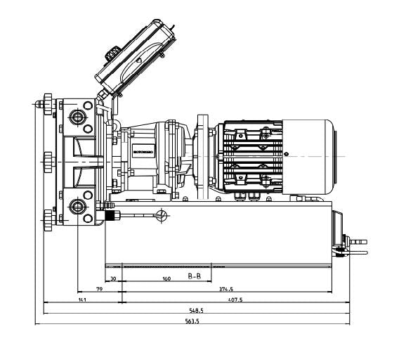 Bomba Peristáltica DFYa 08410