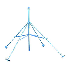 Soporte cuatro patas 100 cm de altura conexión rápida NPT (presion máxima 5 bar) Peso 19 kg incluye adaptación tubo 100 cm - 1 pieza FLAMINGO 2