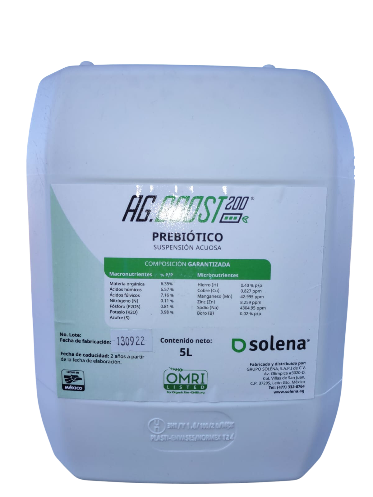 AG.BOOST 200 - 5 Litros