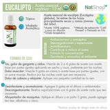 Aceite Eucalipto Orgánico 15ml