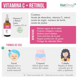 Suero Vitamina C + Retinol - 60ml