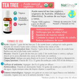 Aceite Tea Tree Orgánico 15ml