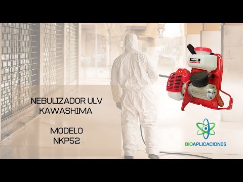 Nebulizador 52 cc 2.8 Lts ULV Kawashima Pro NKP52