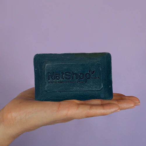 Jabón de carbón activado - 1 pieza - 100g