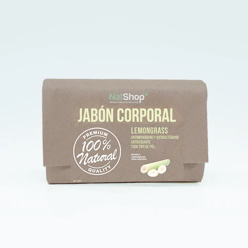 Jabón Corporal de Lemongrass 1 pieza - 100g
