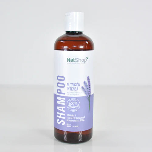 Shampoo Natural Lavanda y Vitamina E - 500ml